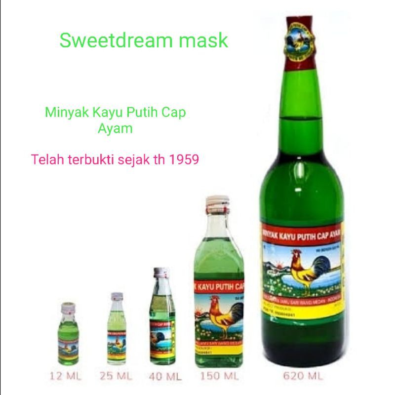 Minyak Kayu Putih Cap Ayam 12 ml