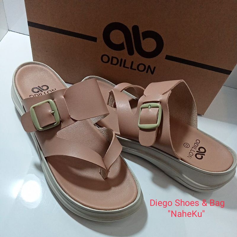 Sandal Wedges Trendy Wanita Odillon 77