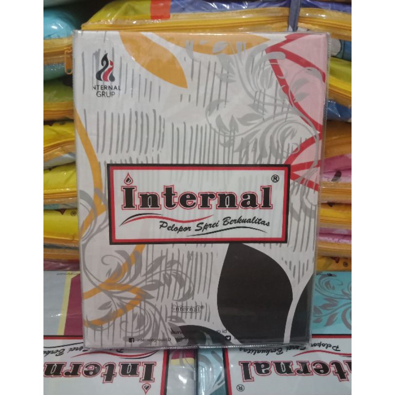 Sprei Internal King Ukuran 180x200 cm 3D 3in Kualitas Premium