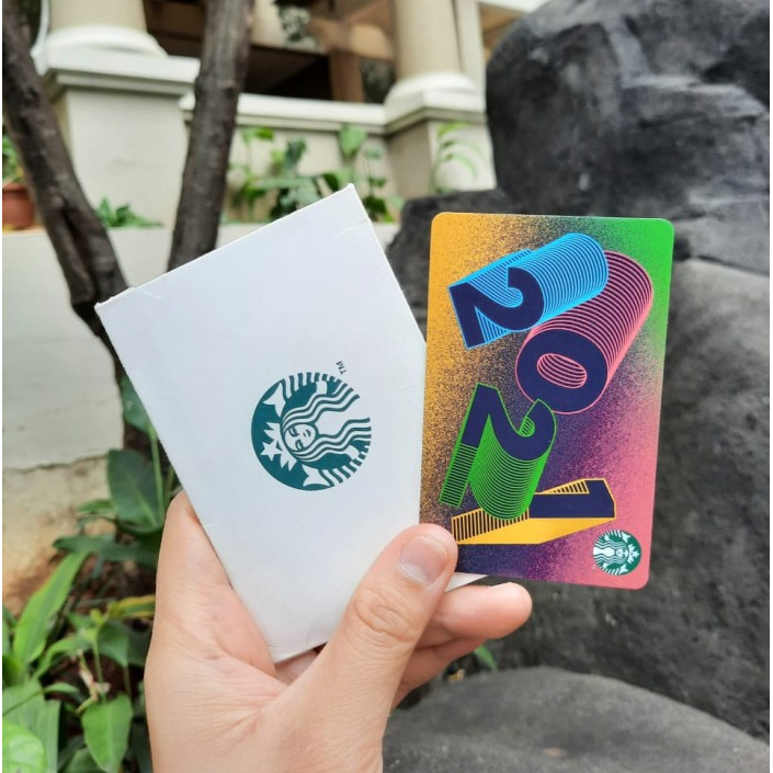 SIAP KIRIM Starbucks Card 2021 Limited Edition LIMITED