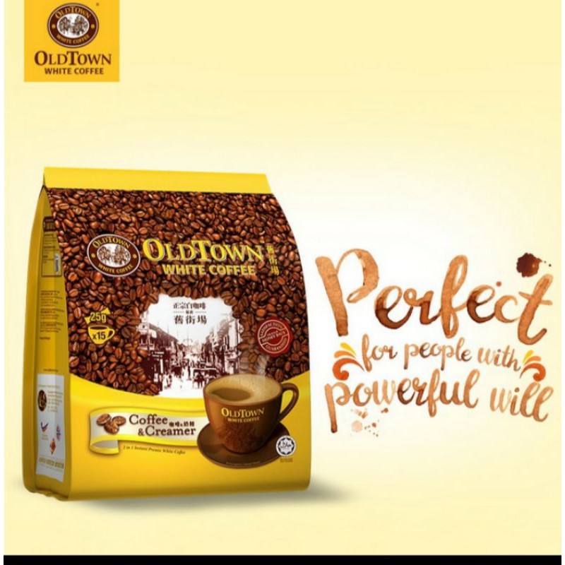 

Oldtown white coffee coffee and creamer 15's