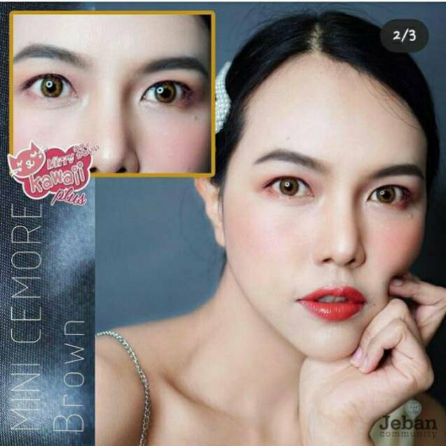 

SOFTLENS MINI CEMORE BROWN By KITTY KAWAII