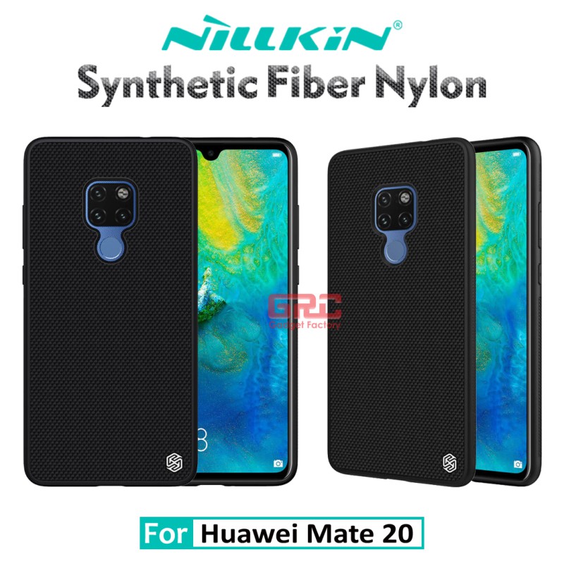 Hard Case Huawei Mate 20 Nillkin Textured Nylon Fiber Casing Original