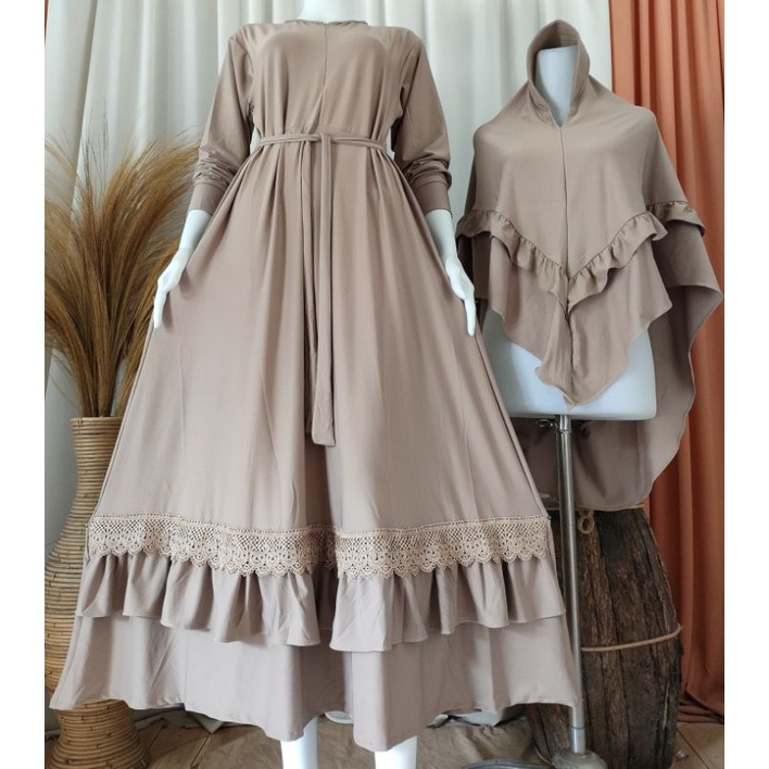 set hijab Jersey Stella terbaru/terpopuler/terlaris/COD-2