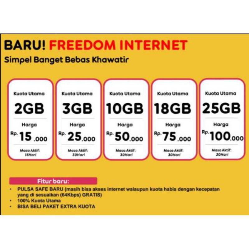 Indosat Freedom Internet