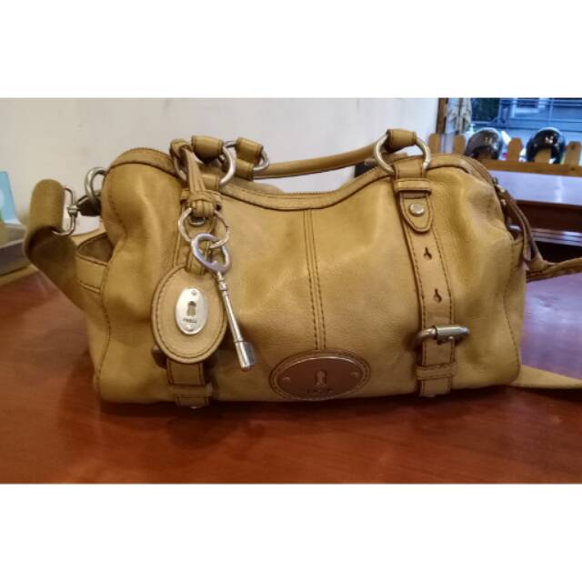 Fossil maddox satchel large