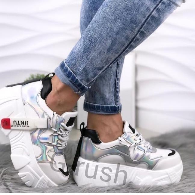 ♥ [G-RUSH] - SEPATU WANITA SNEAKERS PEREMPUAN BOOT FASHION JIN-TU RD02 sale