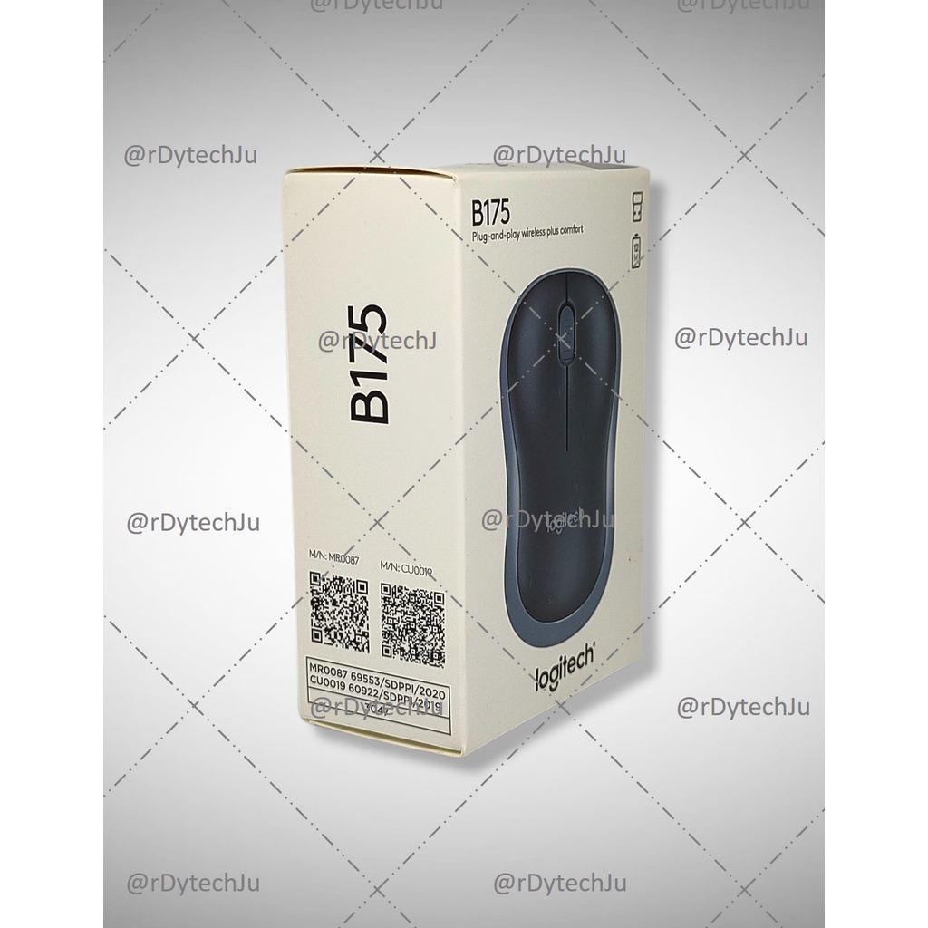 Logitech B175 Wireless Mouse Original 100%