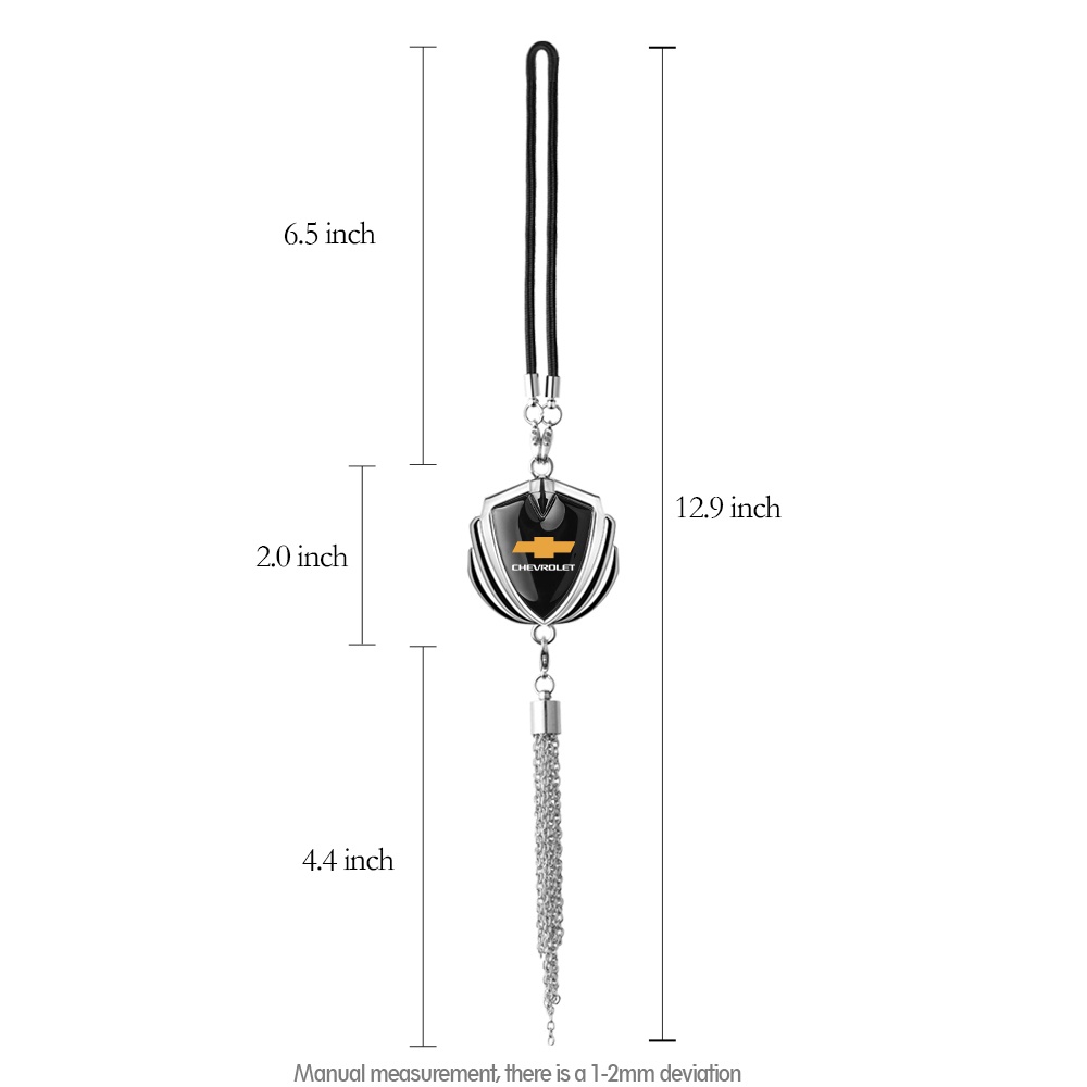 Chevrolet Gantungan Kunci Metal 3D Untuk Onix Cruze S10 Omega Prisma Celta Astra Sonic