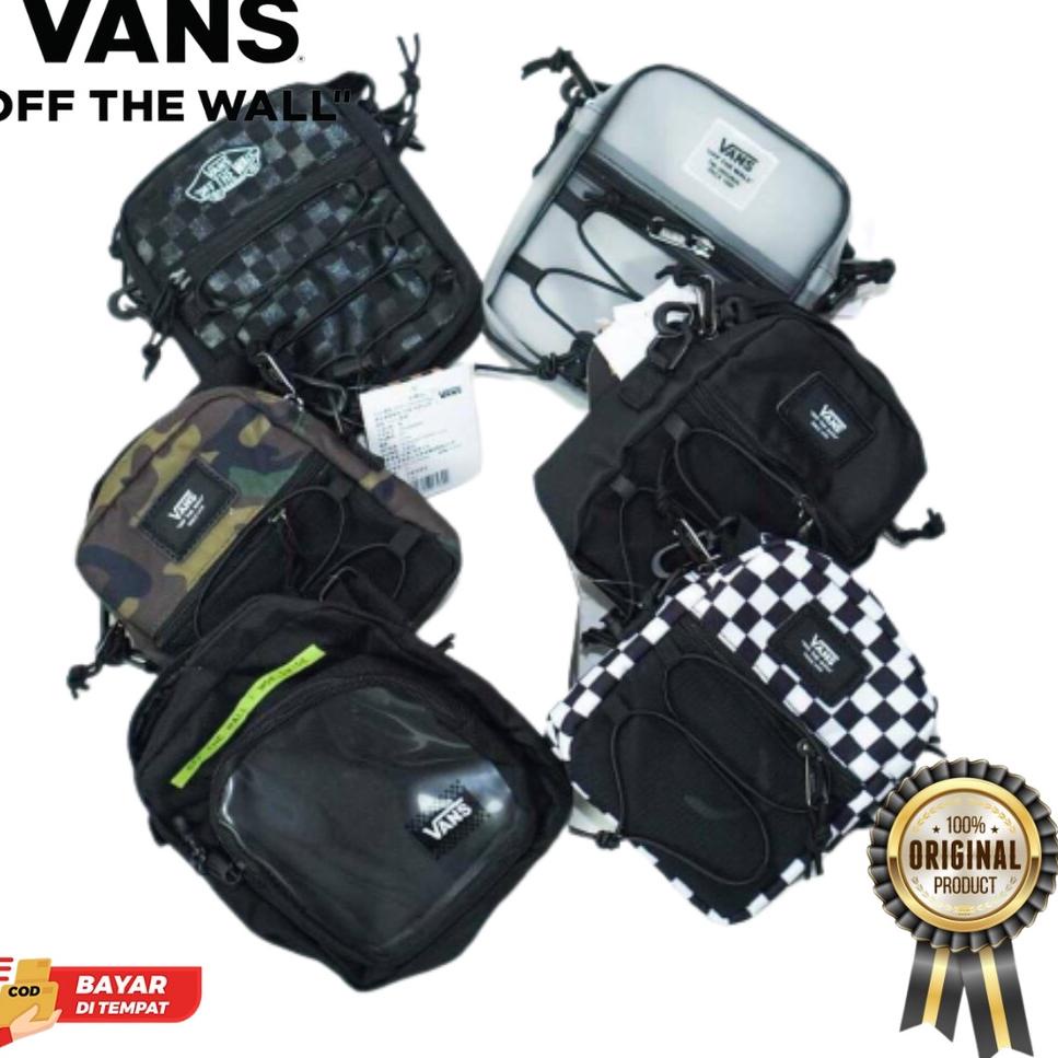 Murah Meriah SALE DISKON ORIGINAL VANS SLINGBAG / VANS SHOULDERBAG / VANS WAISTBAG / TAS BAHU VANS 1