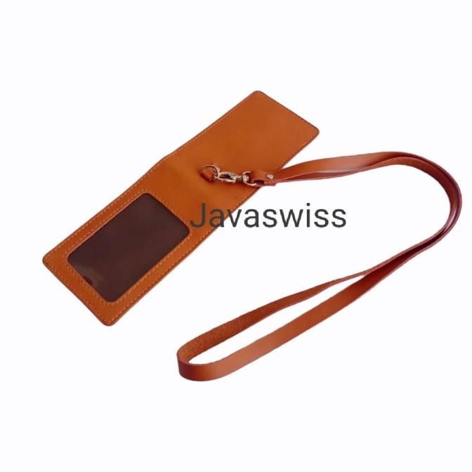 

[[COD]] NAME TAG KULIT MAGNIT DARK BROWN/DOMPET ID CARD/ID CARD HOLDER KULIT TERBATAS Kode 303