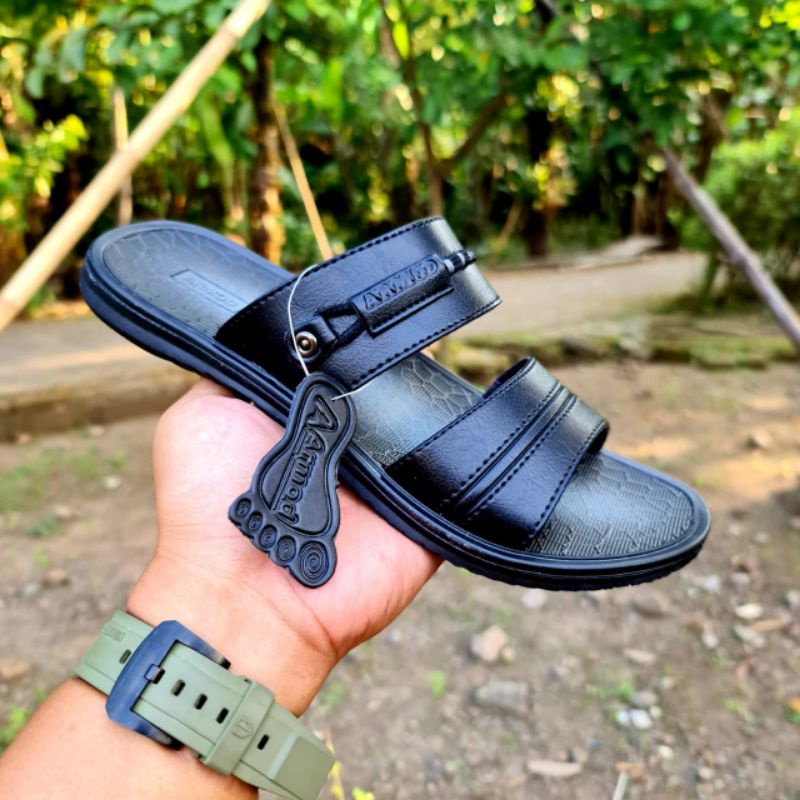 SANDAL ARMOD CORVET- 03/SANDAL PRIA TREND/SANDAL KULIT PRIA
