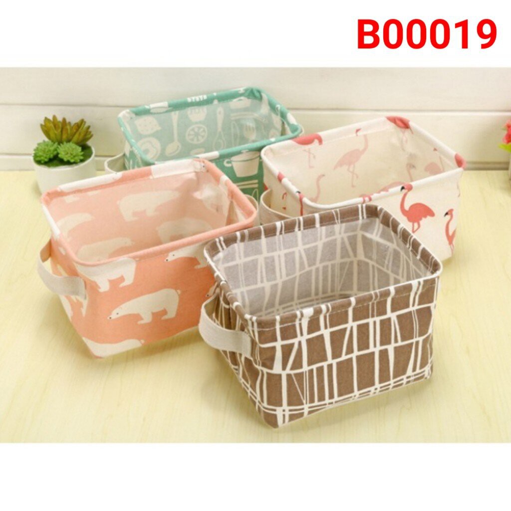 ( B019 ) KERANJANG KOSMETIK / STORAGE BAG / KWALITAS TERBAIK