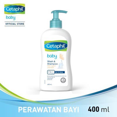 Cetaphil Baby Wash &amp; Shampoo with Organic Calendula 400 ML