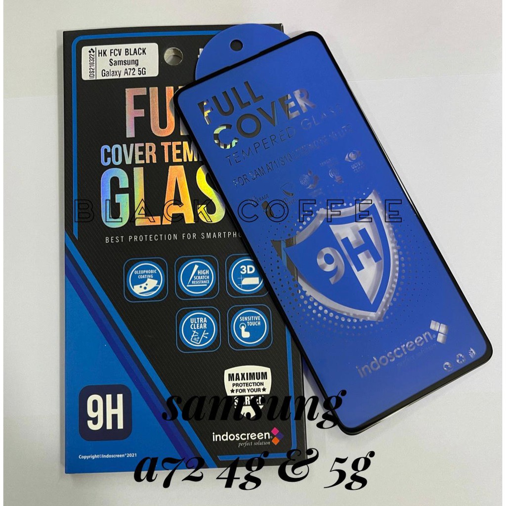 FULL HIKARU Tempered glass SAMSUNG A72 2021 (4G &amp; 5G)