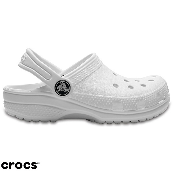 Crocs Classic Clog Kids / Sandal Anak - White 206991-100