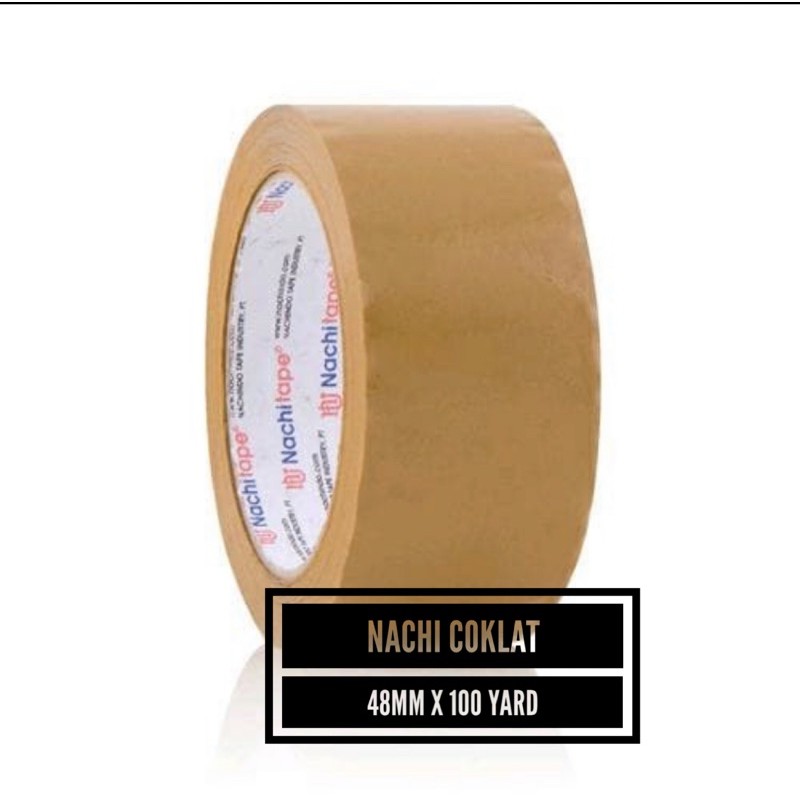 

LAKBAN - PLAKBAN COKLAT NACHI 2”
