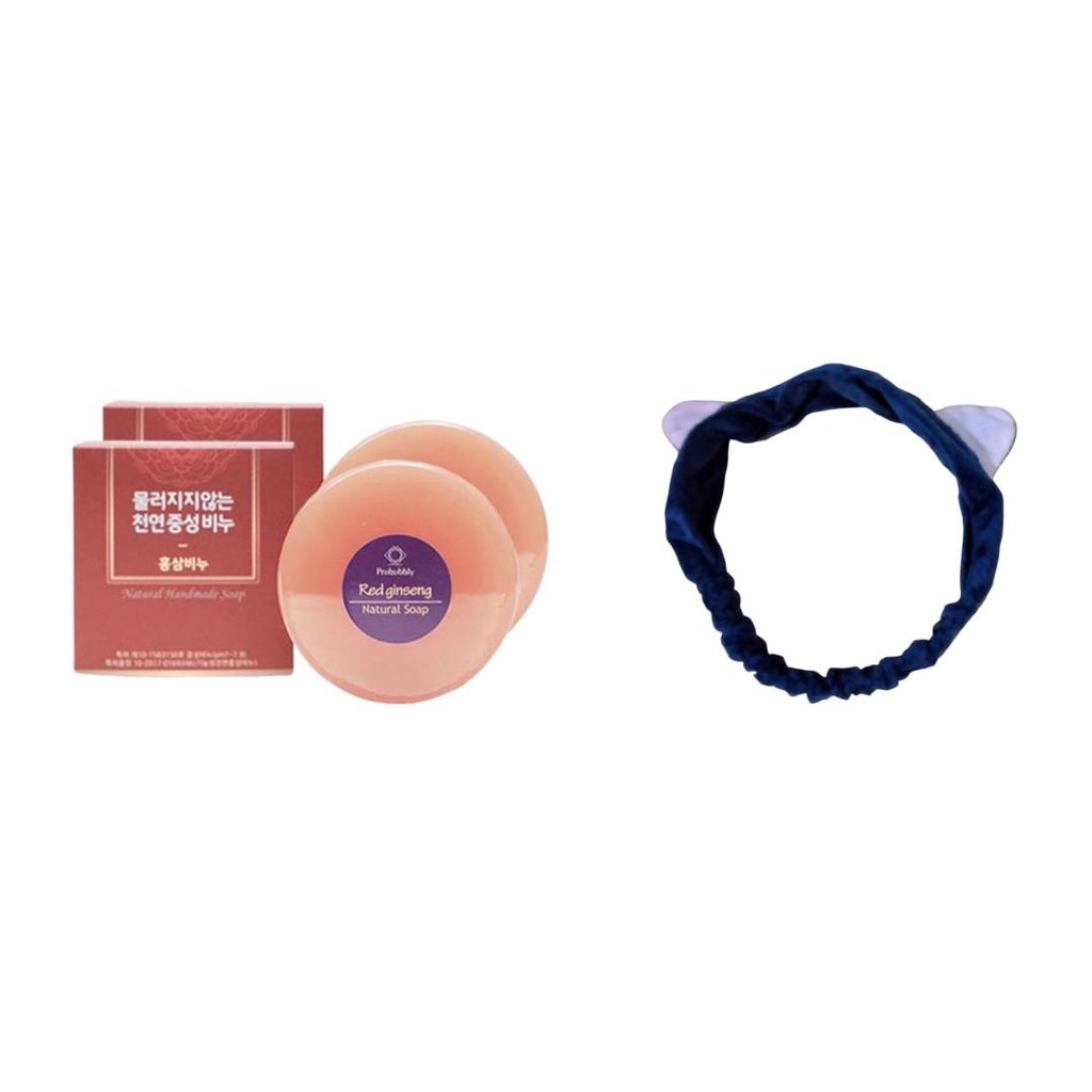 Probubbly Red Ginseng Neutral Soap FREE Bandana