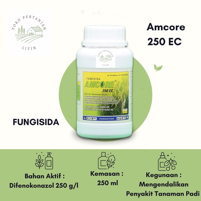 Amcore 250 EC - 250 ml ( Fungisida ) Pengendali Penyakit Tanaman Padi