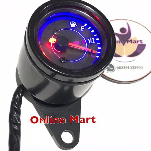 ✺ speedometer fuel meter ampere bensin hitam Variasi fuelmeter ♝