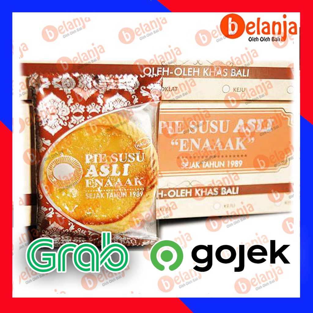 

TERLARIS Pie Susu Asli ENAAAK Original isi 10pcs Oleh oleh bali Pie Kacang Asli Enak