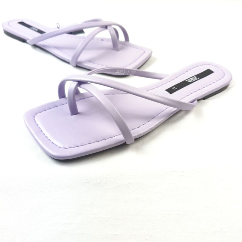 ZR Strappy Flat Slide Sandal