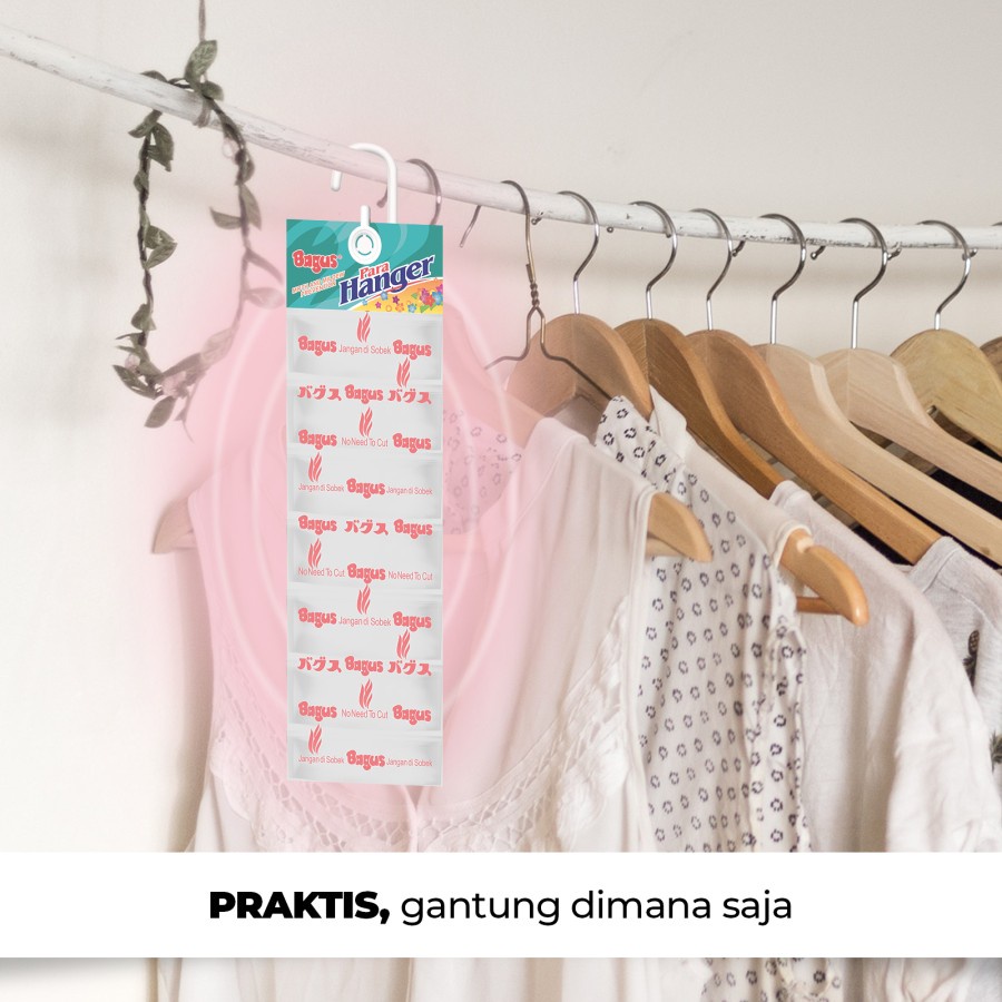 Kamper kapur barus gantung pengharum lemari BAGUS PARA HANGER 100 gram