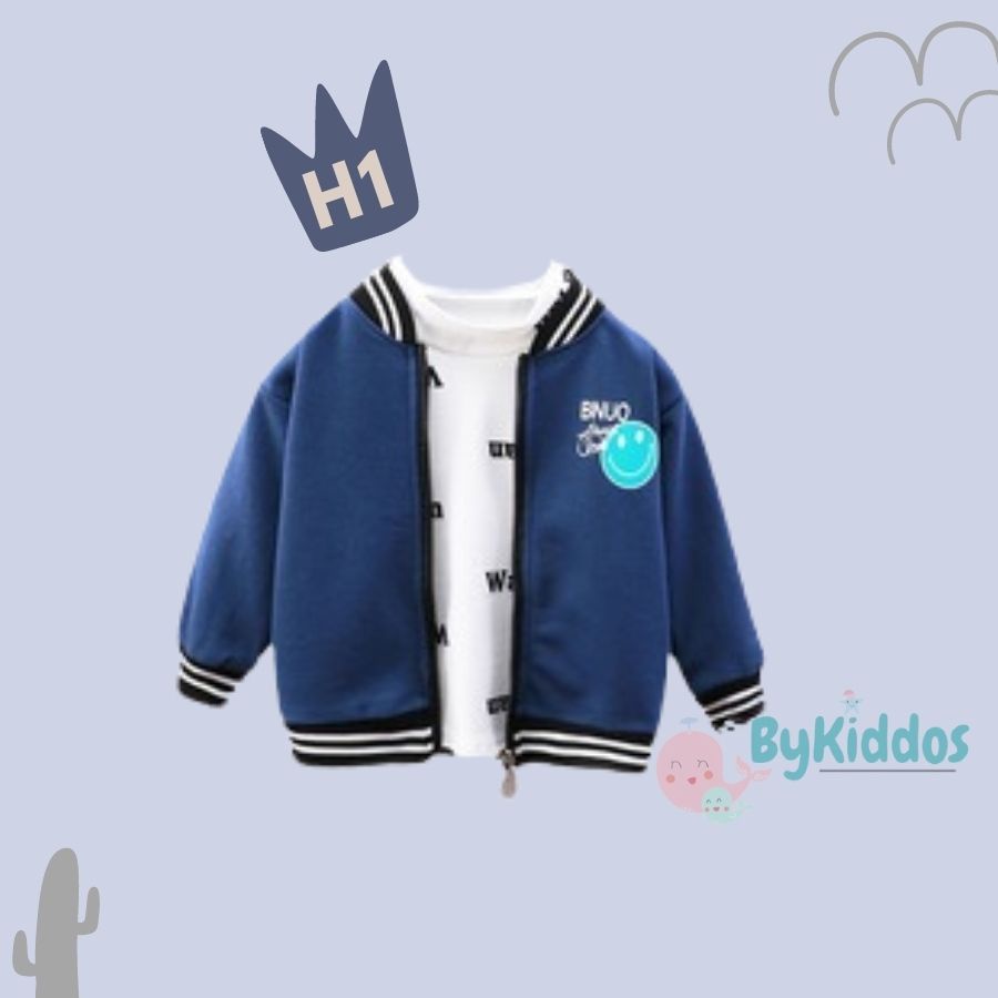 ByKiddos - Jaket Anak Laki Laki / Jaket Anak Perempuan / Jaket Unisex / Jaket Bayi / Hoodie anak Import