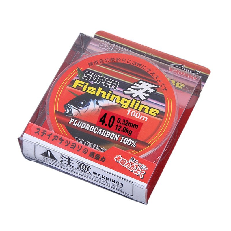 Senar Tali Pancing Super Fishingline Line 4.0 Bening 0.32 mm