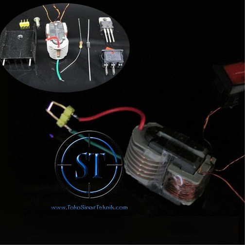 15KV High Voltage Pulse Generator DC 4.2v Ignition Coil DIY With PCB