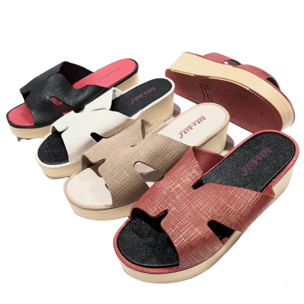 Bara~Bara Sandal Kokop Jelly Karet Wanita MJZB1731H (Z6)