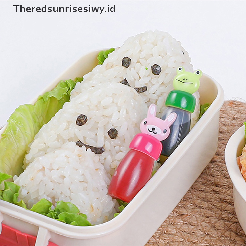 # Alat Rumah Tangga # 4 Pcs Botol Wadah Bumbu Saus Mini Bentuk Kelinci Katak Bebek