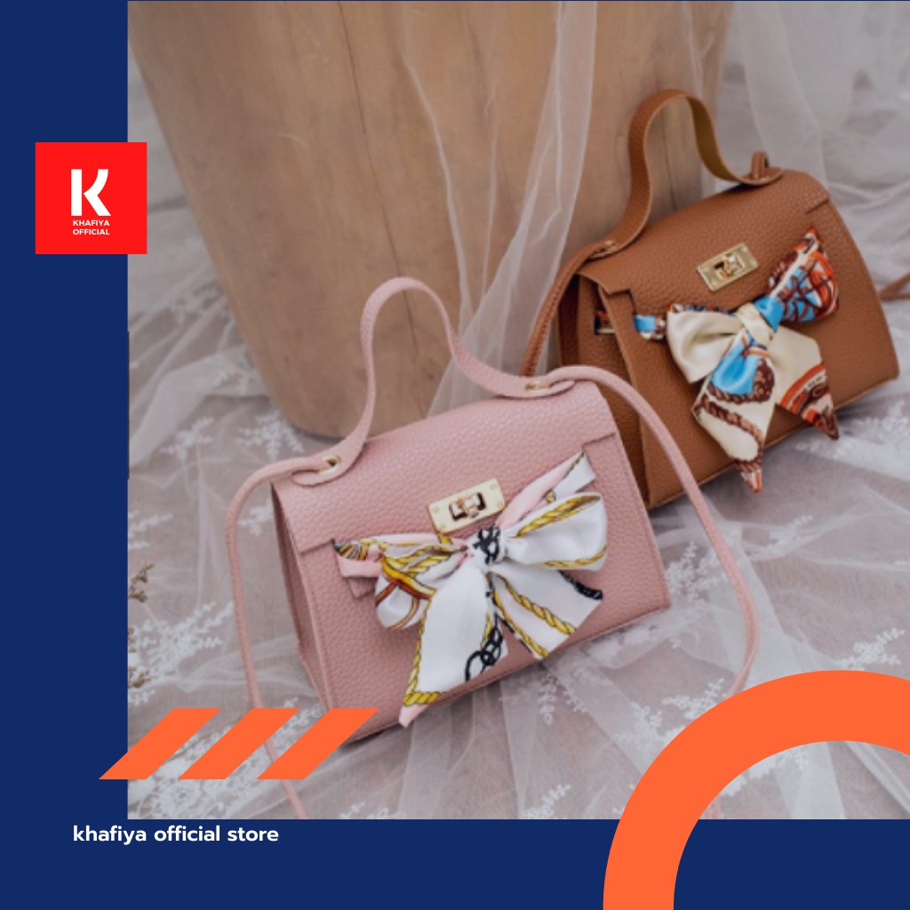 Tas Selempang Wanita Mini Bag Import Kulit Jeruk H Satchel - TAS018