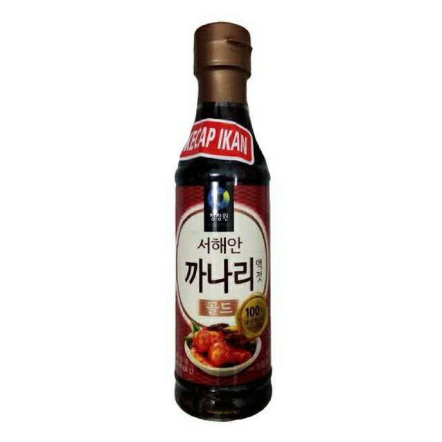 

CHUNG JUNG ONE KECAP IKAN CANARY SAUCE KOREA 500gr 까나리액젓 kanari