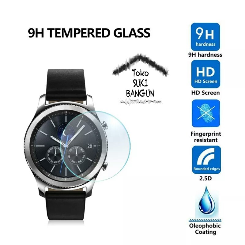 Samsung Gear S3 Frontier Premium Screen Protector Tempered Glass