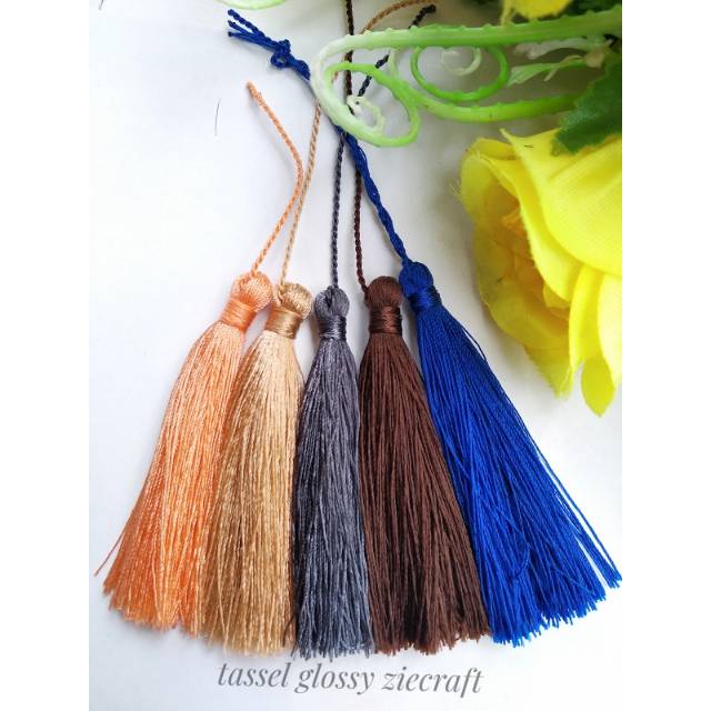 TASSEL GLOSSY ZIECRAFT HANDMADE