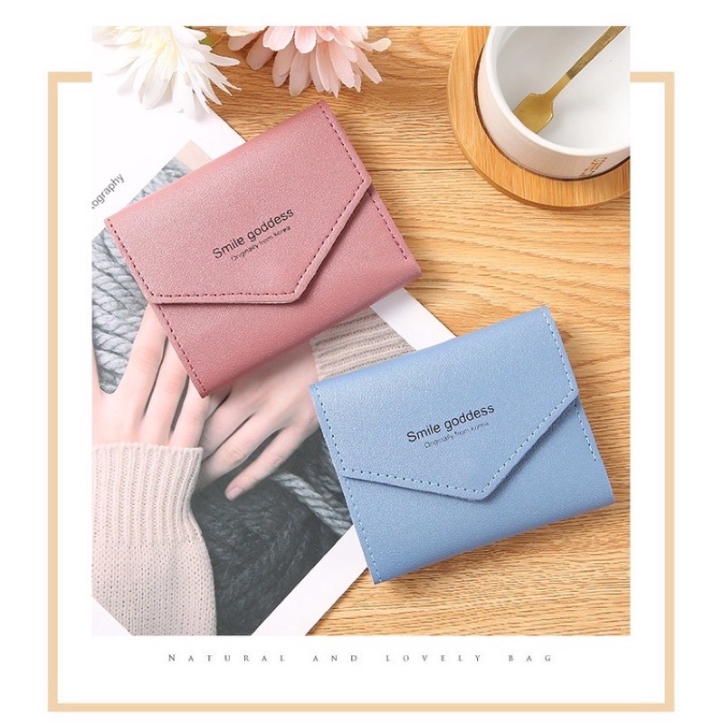 Dompet wanita Lipt pendek import A16