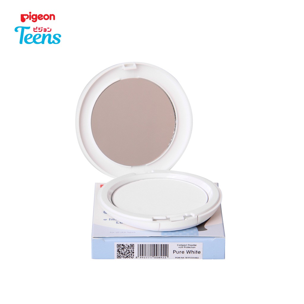 PIGEON TEENTS COMPACT POWDER UV PTOTECTION - BEDAK PADAT REMAJA 14gr BPOM -   Refill Compact Uv Powder Pigeon