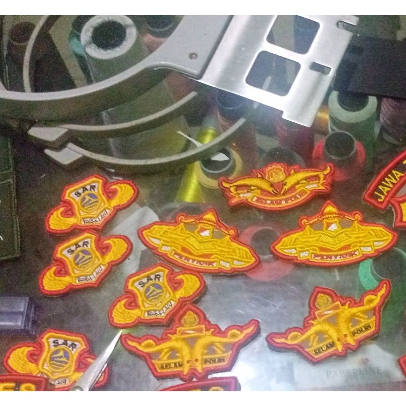 Brevet Polri Timbul 3D Bergaransi