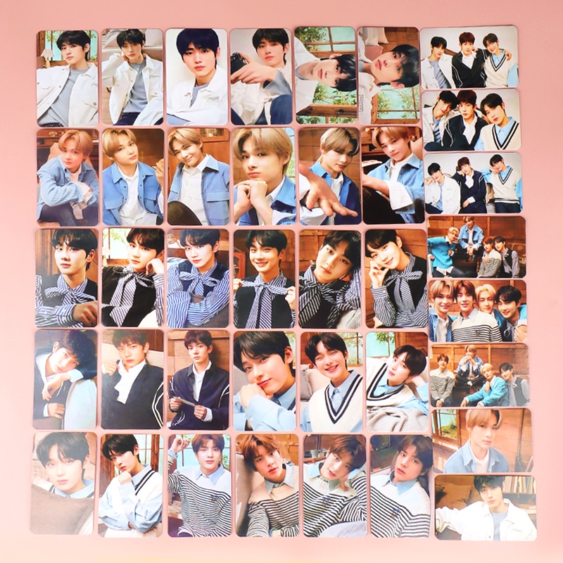 7 / 8pcs / set Kartu Foto Kpop ENHYPEN CONNECT Trading Acak Untuk Hadiah Penggemar