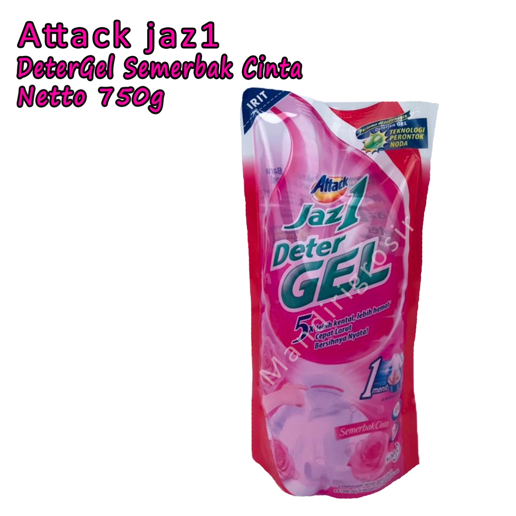 Jaz 1 * Attack * Deter gel * Semerbak cinta * 750gr