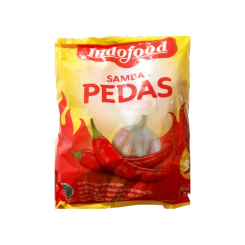 

INDOFOOD SAUS SAMBAL SACHET ISI 24pcs