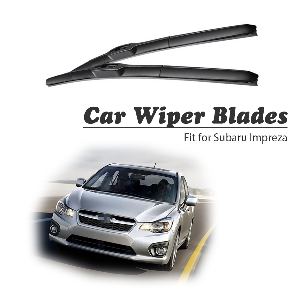 1 Set Karet Wiper Kaca Depan Mobil Untuk Subaru Impreza 2018 2017 2016 2015 2014-2000