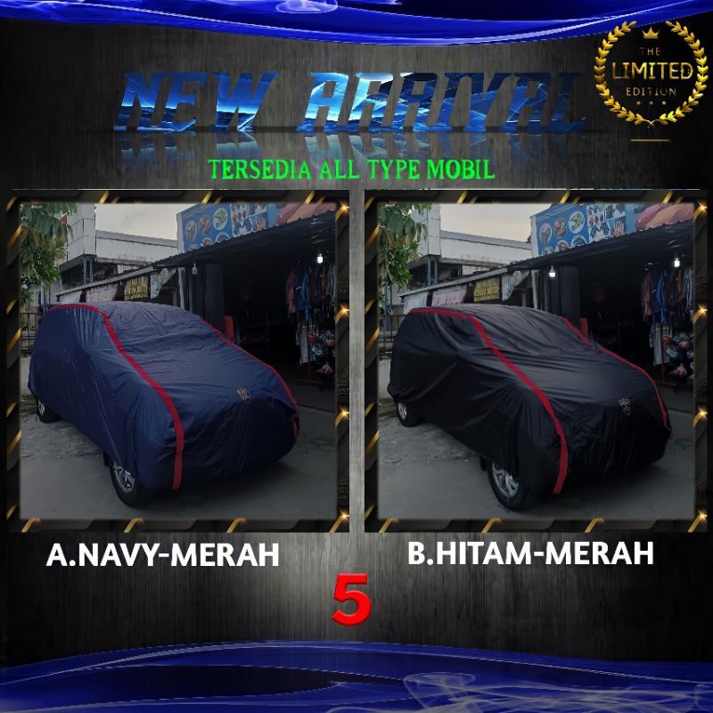 Body Cover Mobil Toyota Wish / Sarung Mobil Toyota Wish / Mantel Tutup Penutup Mantol Kerudung Pelindung Jas Selimut Mobil Toyota Wish Anti Air Waterproof Outdoor