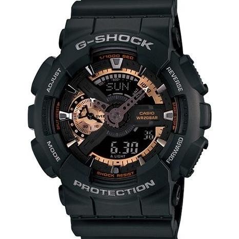 Casio G-Shock Jam Tangan Pria Ga-110Rg-1Adr Digital Analog Rose Gold Lidyaofficial12