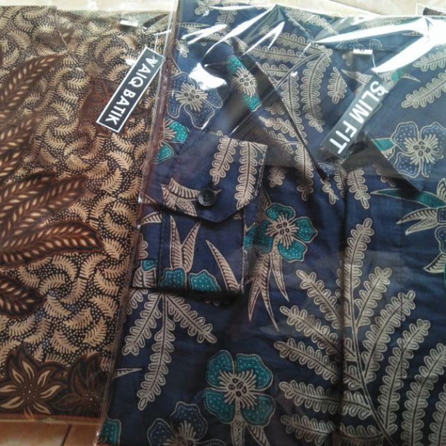 Kemeja Batik Slimfit Traditional Butik Top Brand //size Standar & Jumbo