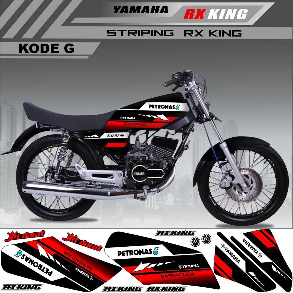 Sticker Striping Rx King Variasi Stiker Rx King Variasi Kode G