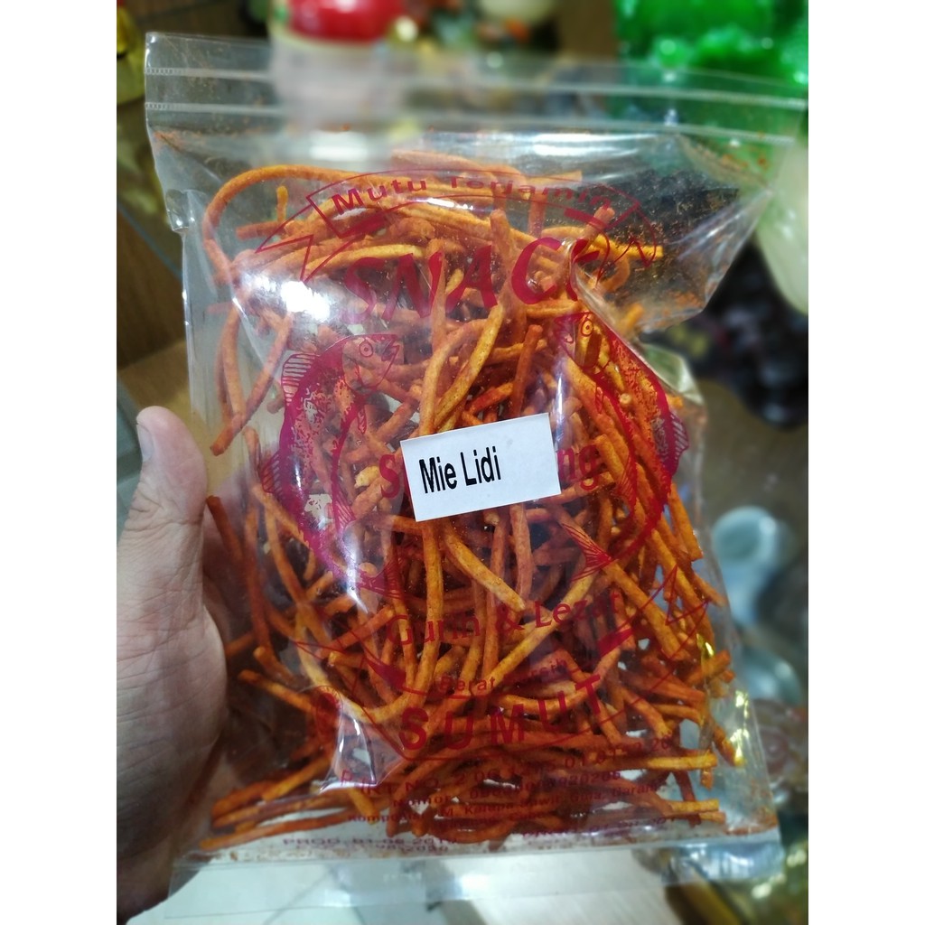 

[ Ready Medan ] Cemilan Mie Lidi Pedas 160 gram Medan Sumut