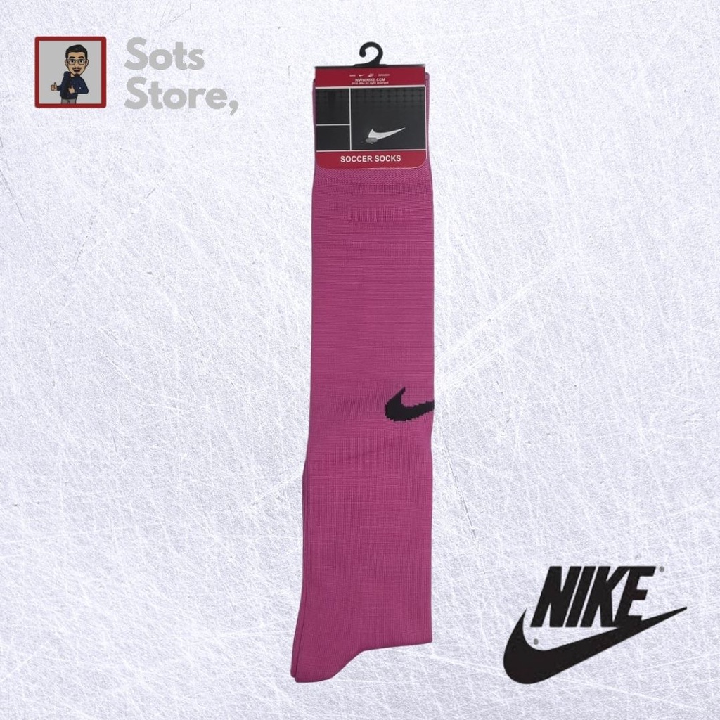 Kaos Kaki Sepak Bola / Futsal NKE Merah Muda Panjang