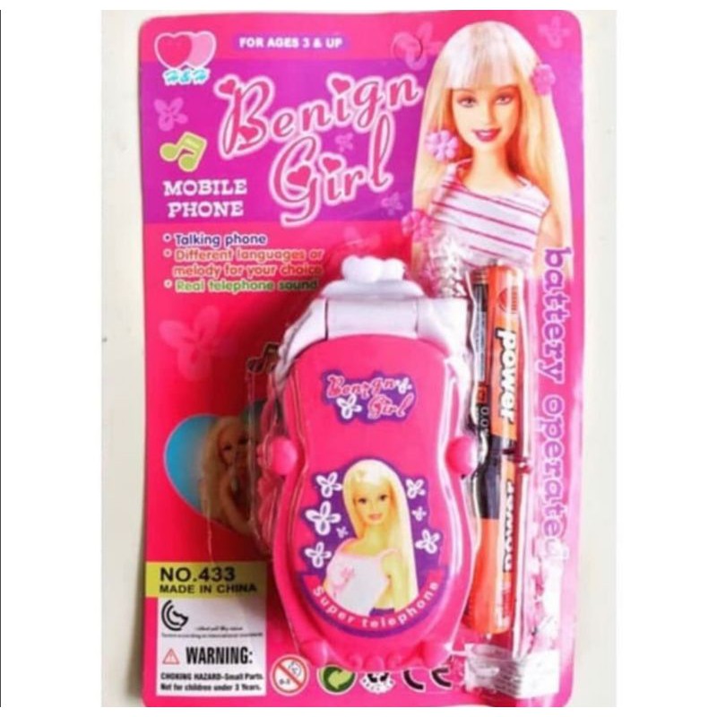 PROMO MAINAN HANDPHONE FLIP GIRL